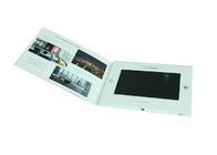Dimensione su misura opuscolo LCD della batteria ricaricabile video per il regalo di affari