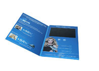Video stampato colore quattro in opuscolo della stampa con lo schermo di TFT/la porta USB, video biglietto da visita