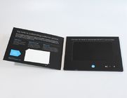 CMYK che stampano la video cartolina d'auguri a 7 pollici LCD fatta a mano di HD con il bottone INSERITA/DISINSERITA commutano