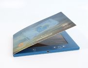 opuscolo LCD con la memoria 2GB, video cartolina d'auguri del regalo fastival video a 10.1 pollici dell'affissione a cristalli liquidi