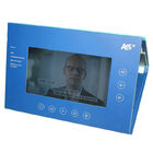 Stampa LCD della cartolina d'auguri dello schermo di TFT video CMYK con l'altoparlante incorporato