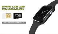 Macchina fotografica astuta curva FM di sostegno del braccialetto di attività di sport di Bluetooth dello schermo
