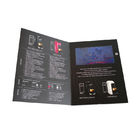 Opuscolo LCD della laminazione opaca il video CONTRO il libro stampato rende il vostro affare più facile