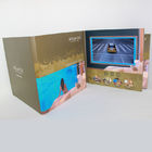audio video LCD del touch screen 3D nella cartolina d'auguri dell'opuscolo HD della stampa per l'affare