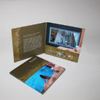 audio video LCD del touch screen 3D nella cartolina d'auguri dell'opuscolo HD della stampa per l'affare