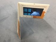 Sensore LCD a 7 pollici di illuminazione della scatola di legno di memoria dello schermo HD 8GB del video opuscolo LCD della scatola video