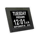 La video lampadina LCD USB dello schermo di Hd dell'orologio di giorno dell'opuscolo del calendario a 8 pollici di Digital sonnecchia
