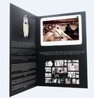 Libretto di stampa di CMYK video, video bollettino dell'affissione a cristalli liquidi per il regalo dell'invito di affari