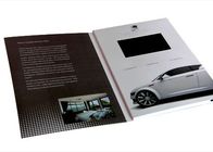 Video carta dell'opuscolo dell'automobile del regalo promozionale su ordinazione di affari con Wifi