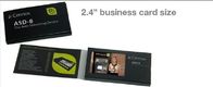 Cartolina di conversazione di TFT della porta USB elegante video per l'affare, dimensione su misura