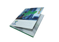Carte dell'opuscolo di stampa di colore pieno video modulo di Digital dell'inserzione da 90 * 50 millimetri con lo schermo
