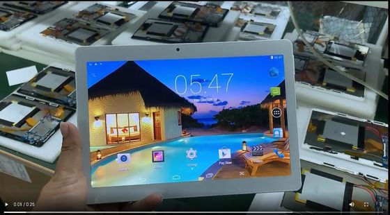ROM astuta Dual Sim del centro 1GB RAM 16GB di Android 6,0 Octa del braccialetto di Bluetooth del pc a 10 pollici della compressa