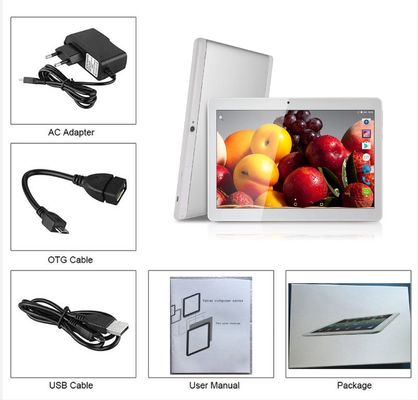ROM astuta Dual Sim del centro 1GB RAM 16GB di Android 6,0 Octa del braccialetto di Bluetooth del pc a 10 pollici della compressa