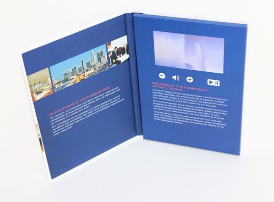 Video carta dell'invito di VIF di video pubblicità fatta a mano elegante dell'opuscolo